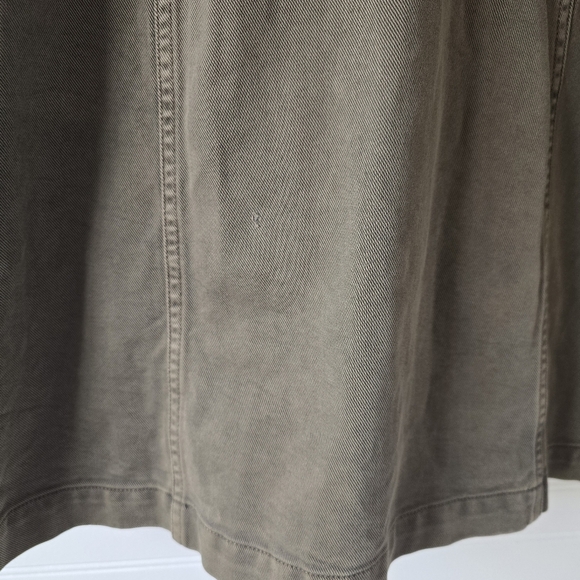 NWT Rails Lisette Button Up Mini Shirt Dress in Moss Green Medium - Picture 9 of 10